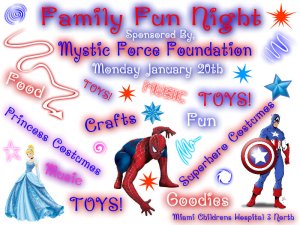 Family Fun Night January